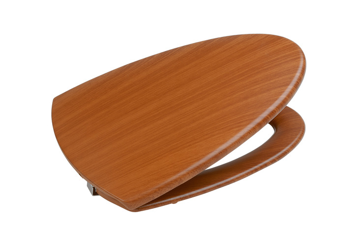 Assento e tampa de bacia sanitária, de queda amortecida